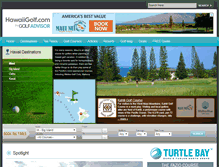 Tablet Screenshot of hawaiigolf.com